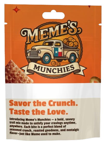 Meme’s Munchies Original Trail Mix – 6 oz Bag